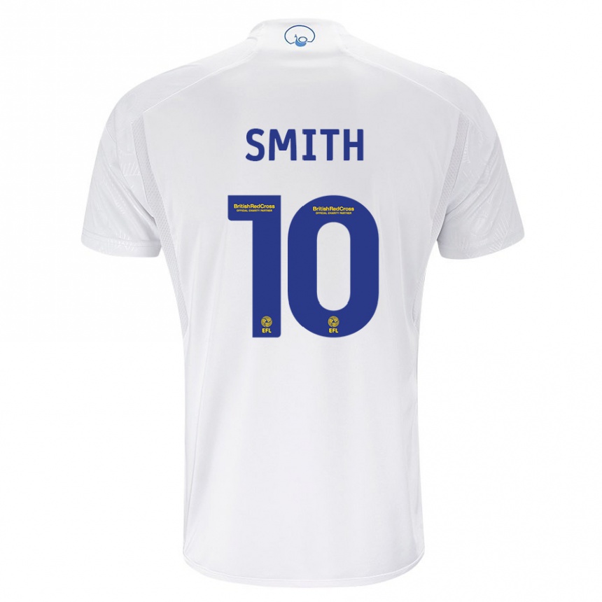 Hombre Fútbol Camiseta Kathryn Smith #10 Blanco 1ª Equipación 2023/24 México