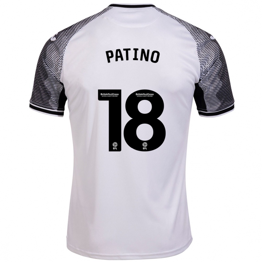 Hombre Fútbol Camiseta Charlie Patino #18 Blanco 1ª Equipación 2023/24 México