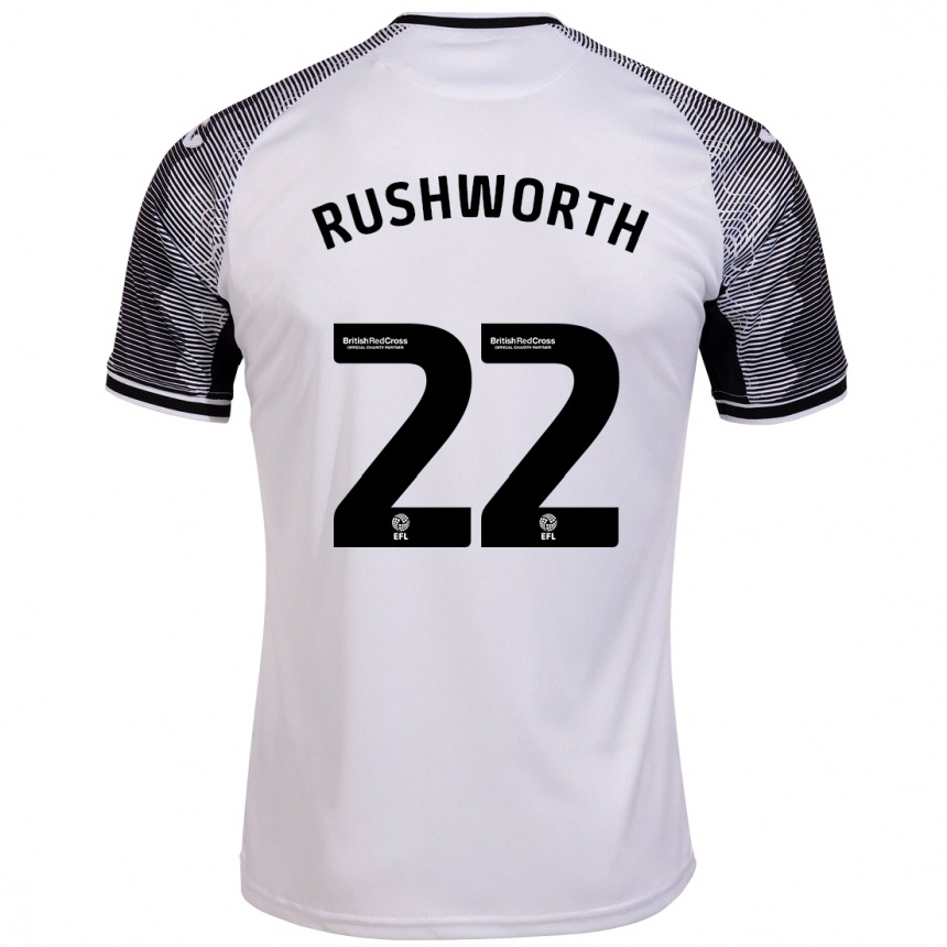 Hombre Fútbol Camiseta Carl Rushworth #22 Blanco 1ª Equipación 2023/24 México