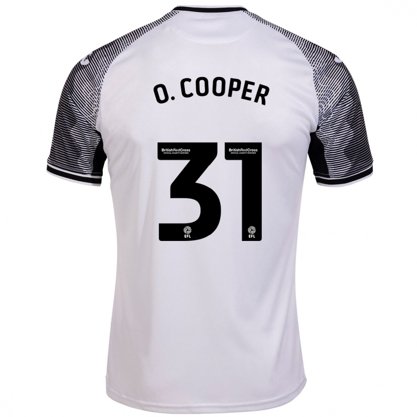 Hombre Fútbol Camiseta Oliver Cooper #31 Blanco 1ª Equipación 2023/24 México