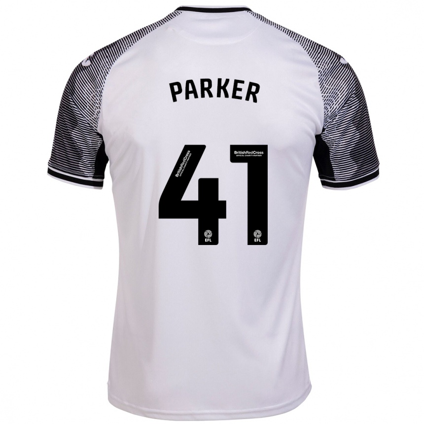 Hombre Fútbol Camiseta Sam Parker #41 Blanco 1ª Equipación 2023/24 México