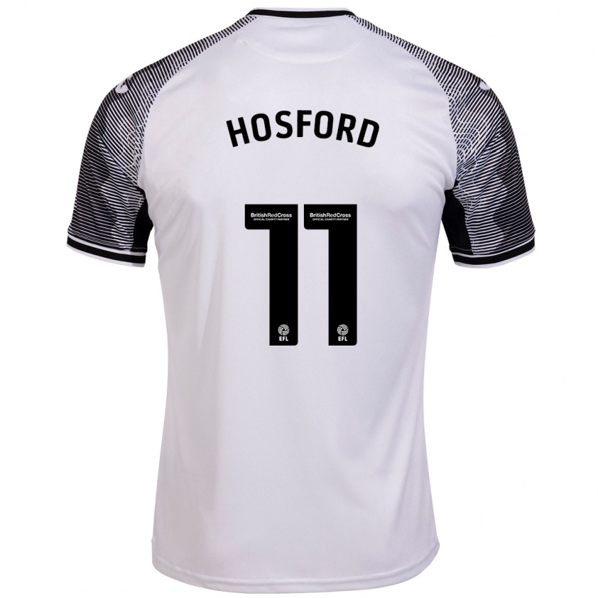 Hombre Fútbol Camiseta Katy Hosford #11 Blanco 1ª Equipación 2023/24 México