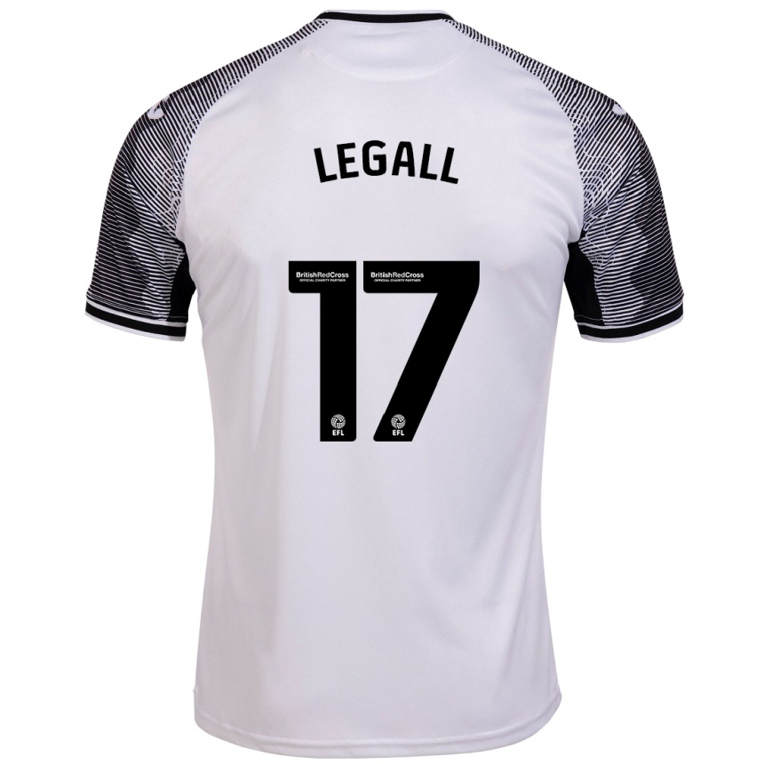 Hombre Fútbol Camiseta Monet Legall #17 Blanco 1ª Equipación 2023/24 México