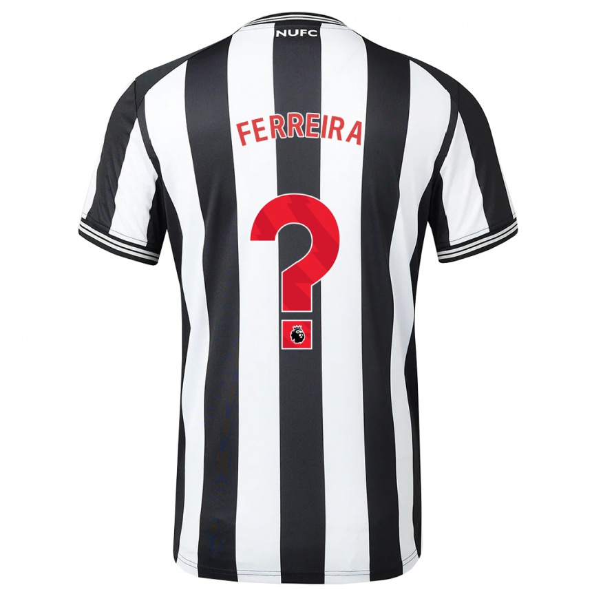 Hombre Fútbol Camiseta Matheos Ferreira #0 Blanco Negro 1ª Equipación 2023/24 México