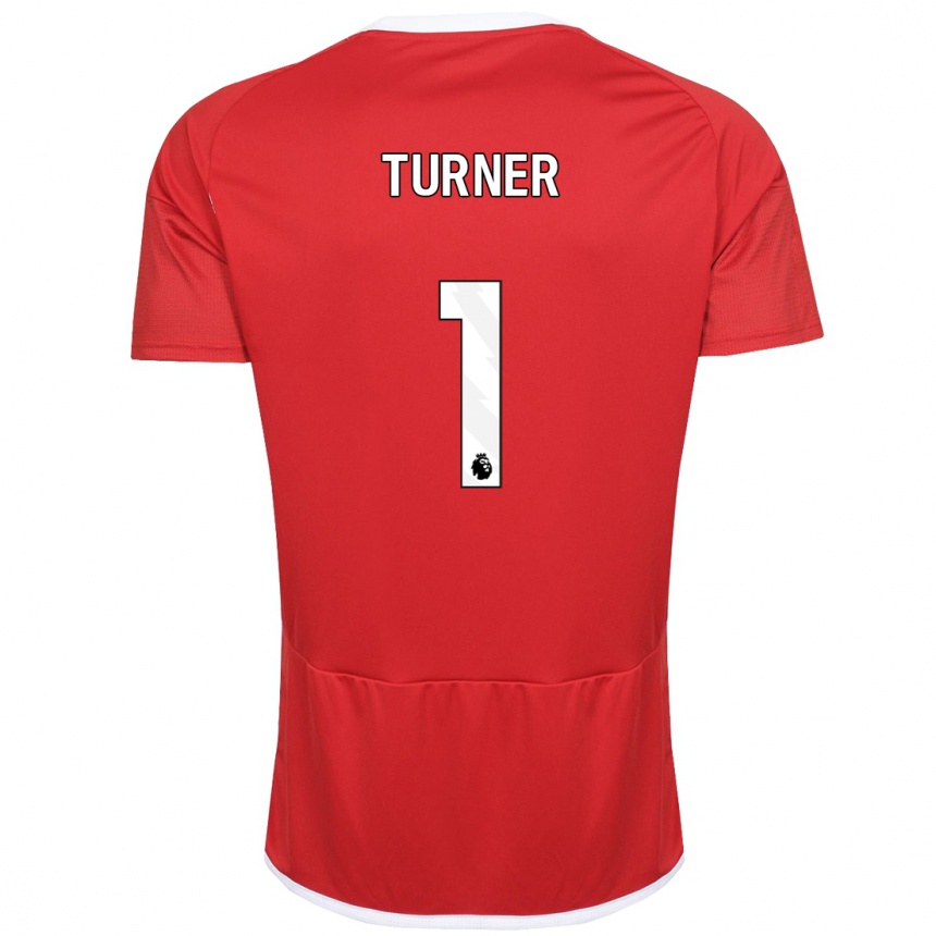 Hombre Fútbol Camiseta Matt Turner #1 Rojo 1ª Equipación 2023/24 México