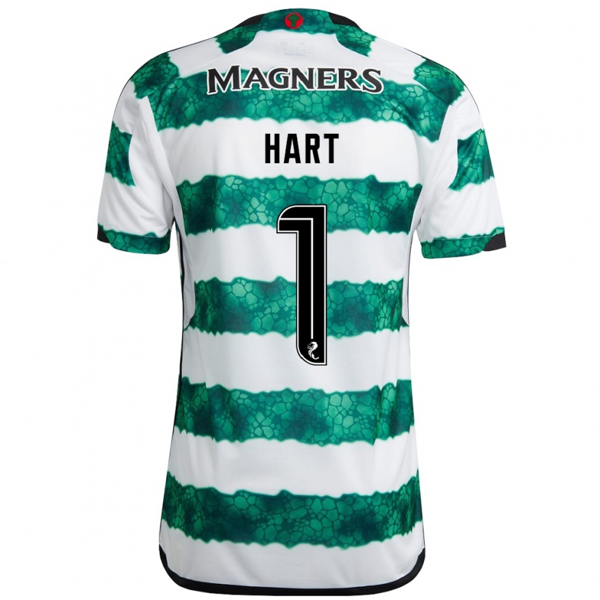 Hombre Fútbol Camiseta Joe Hart #1 Verde 1ª Equipación 2023/24 México