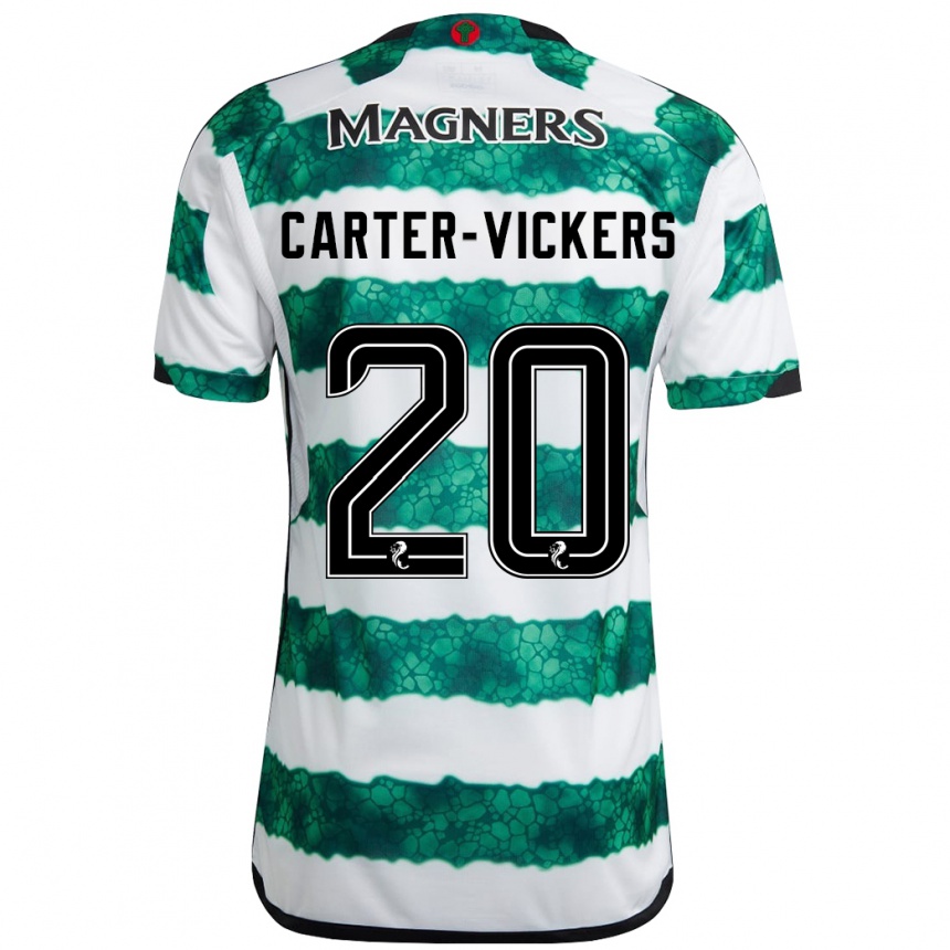 Hombre Fútbol Camiseta Cameron Carter-Vickers #20 Verde 1ª Equipación 2023/24 México