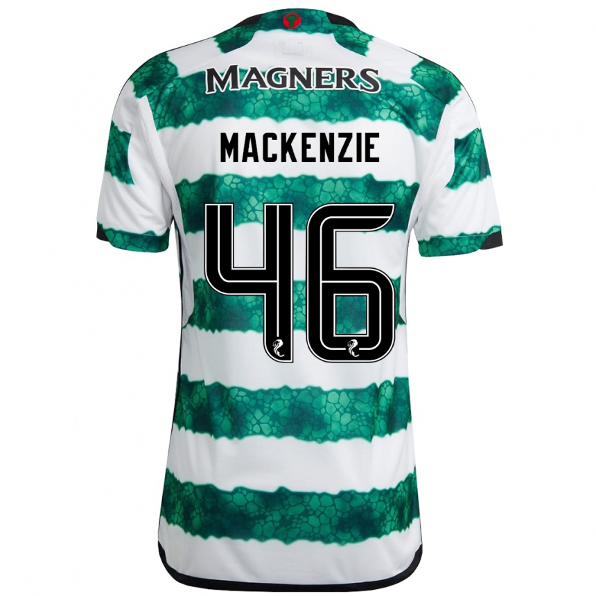Hombre Fútbol Camiseta Magnus Mackenzie #46 Verde 1ª Equipación 2023/24 México