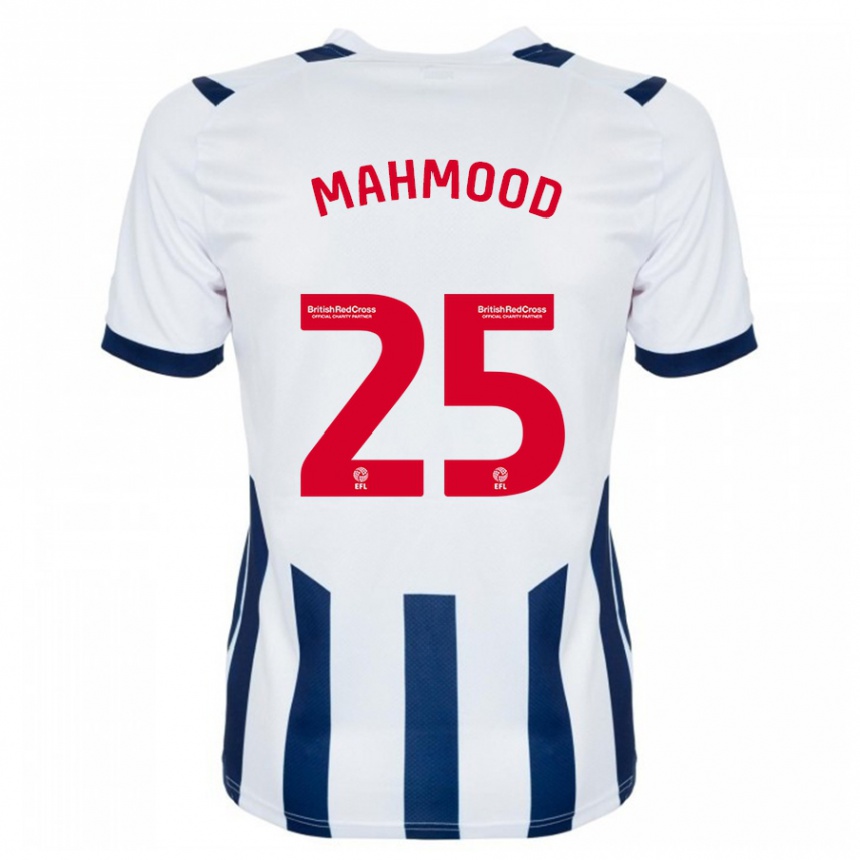 Hombre Fútbol Camiseta Mahmood #25 Blanco 1ª Equipación 2023/24 México