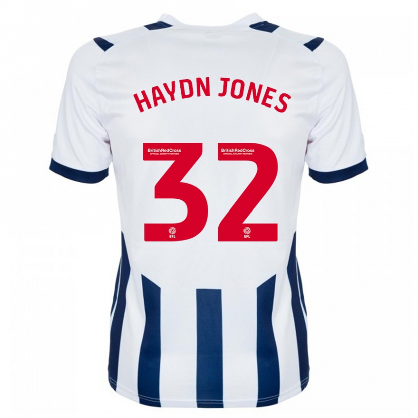 Hombre Fútbol Camiseta Mackenzie Haydn Jones #32 Blanco 1ª Equipación 2023/24 México