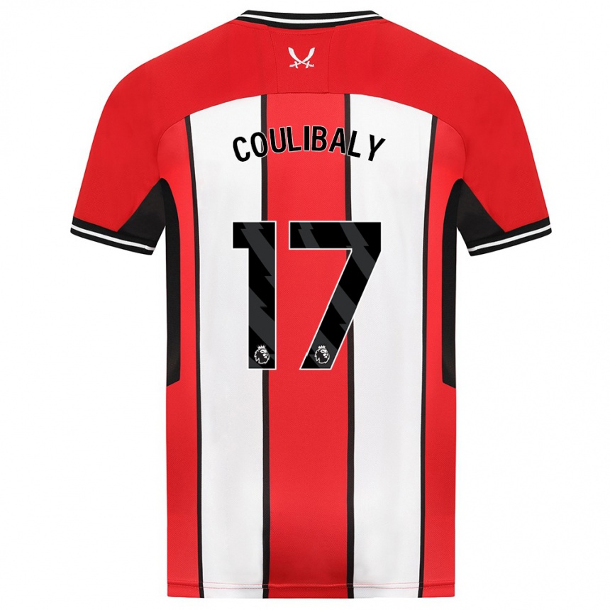 Hombre Fútbol Camiseta Ismaila Coulibaly #17 Rojo 1ª Equipación 2023/24 México