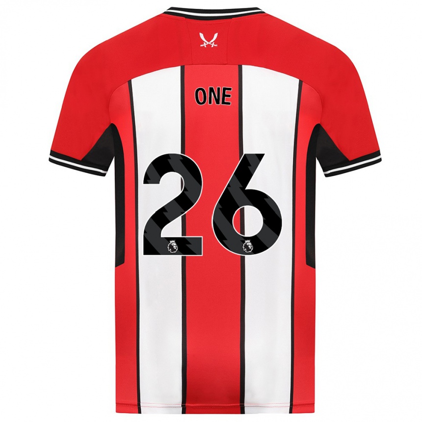 Hombre Fútbol Camiseta Ryan Oné #26 Rojo 1ª Equipación 2023/24 México