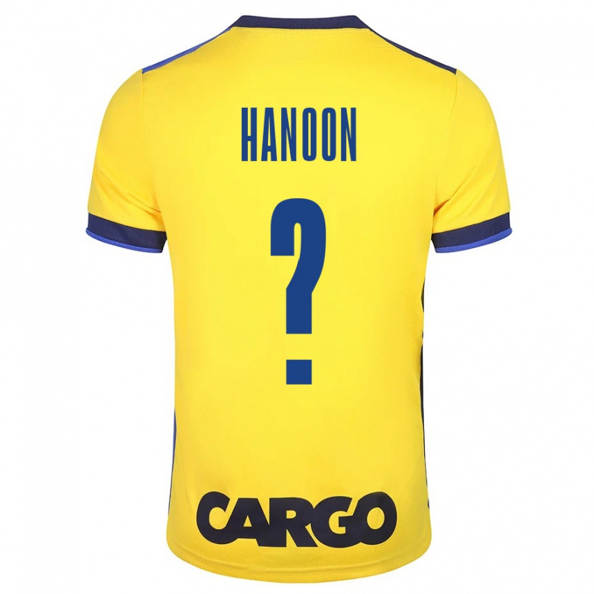 Hombre Fútbol Camiseta Agam Hanoon #0 Amarillo 1ª Equipación 2023/24 México