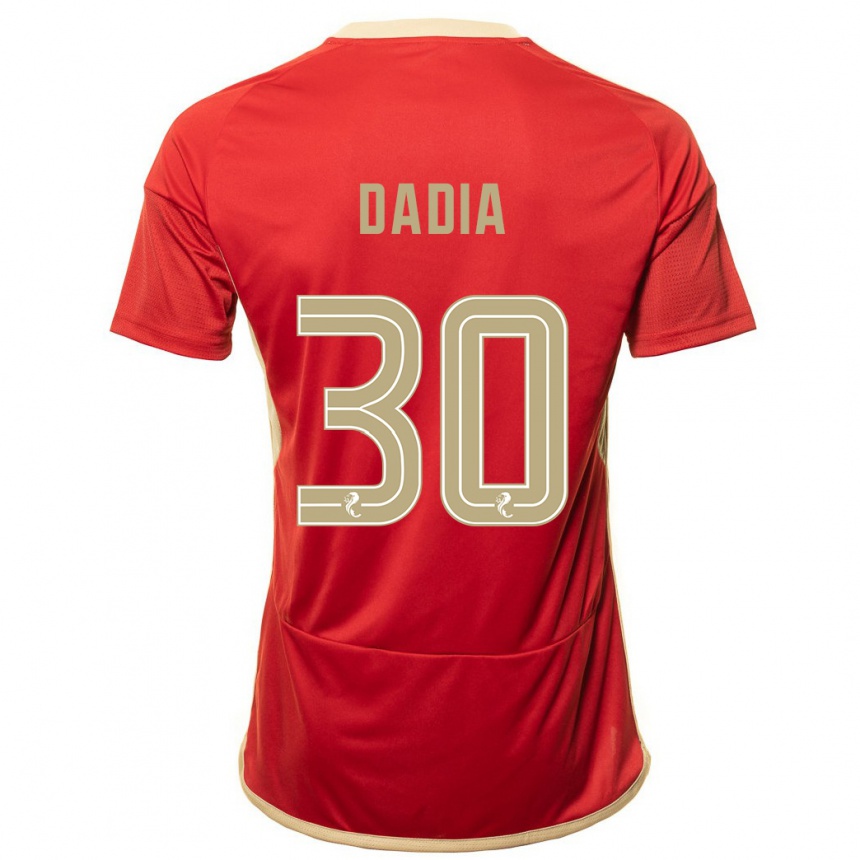 Hombre Fútbol Camiseta Or Dadia #30 Rojo 1ª Equipación 2023/24 México