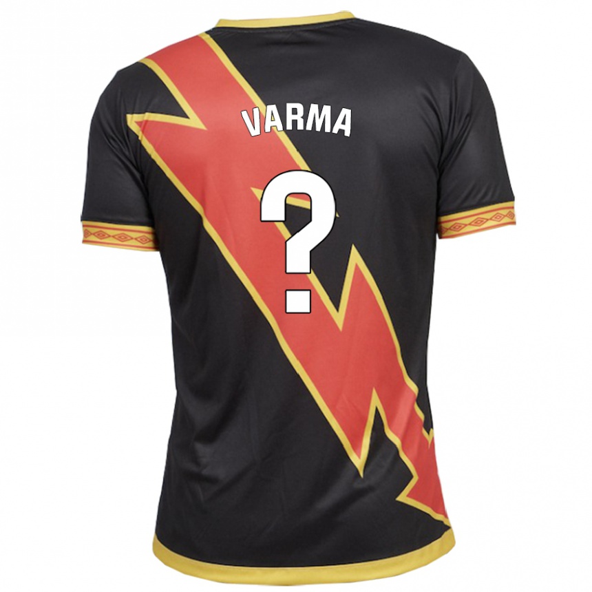 Hombre Fútbol Camiseta Roman Varma #0 Negro 2ª Equipación 2023/24 México