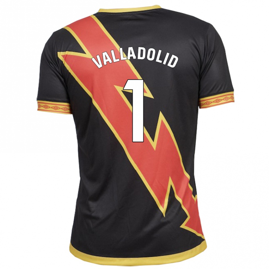 Hombre Fútbol Camiseta Miriam Valladolid Sánchez #1 Negro 2ª Equipación 2023/24 México