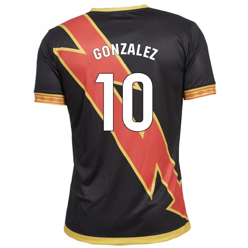 Hombre Fútbol Camiseta Alba Gonzalez Perez #10 Negro 2ª Equipación 2023/24 México