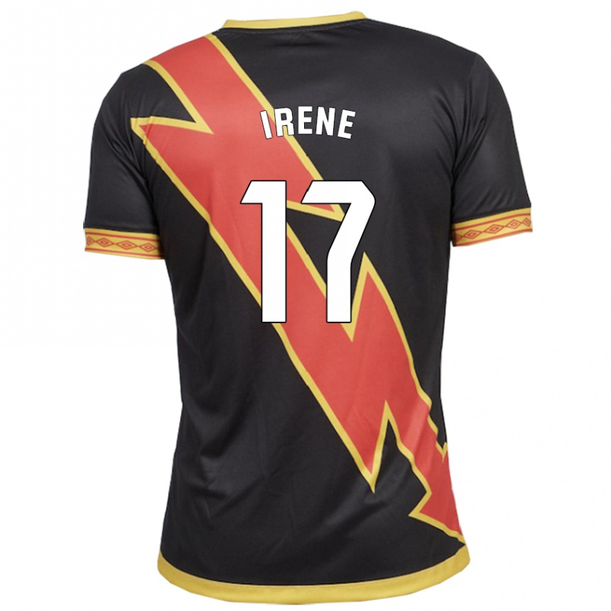 Hombre Fútbol Camiseta Irene Rodríguez Basilio #17 Negro 2ª Equipación 2023/24 México