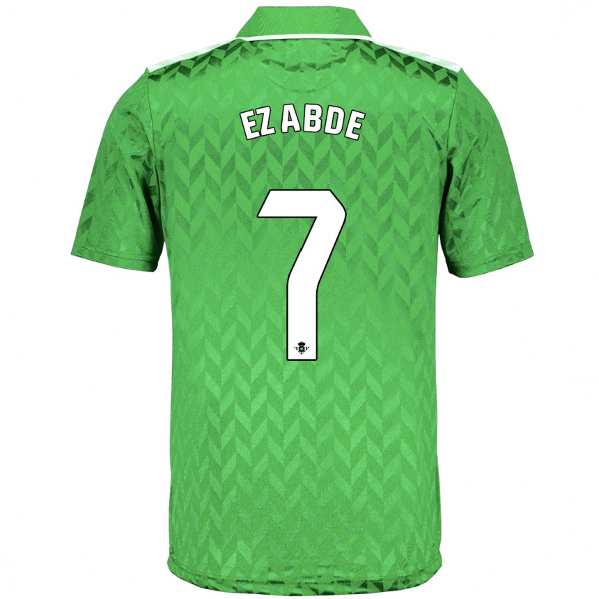 Hombre Fútbol Camiseta Abde Ezzalzouli #7 Verde 2ª Equipación 2023/24 México