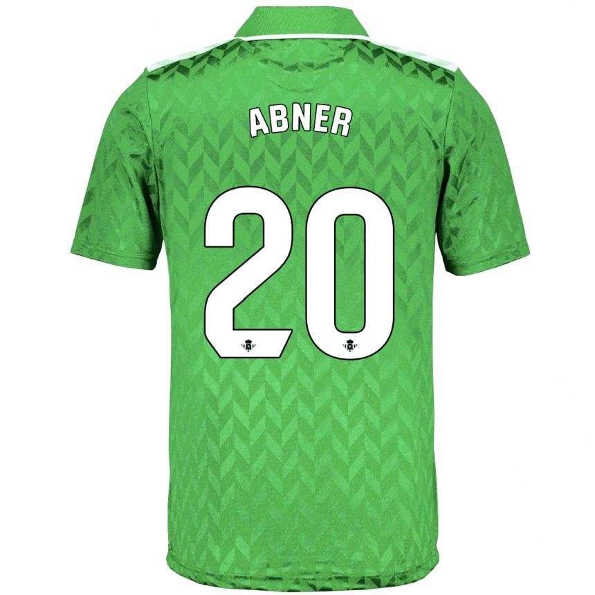 Hombre Fútbol Camiseta Abner #20 Verde 2ª Equipación 2023/24 México