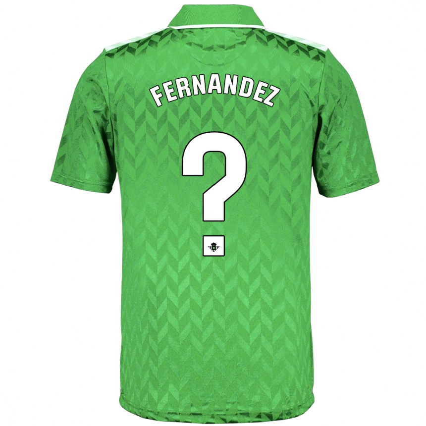 Hombre Fútbol Camiseta Marcos Fernández #0 Verde 2ª Equipación 2023/24 México