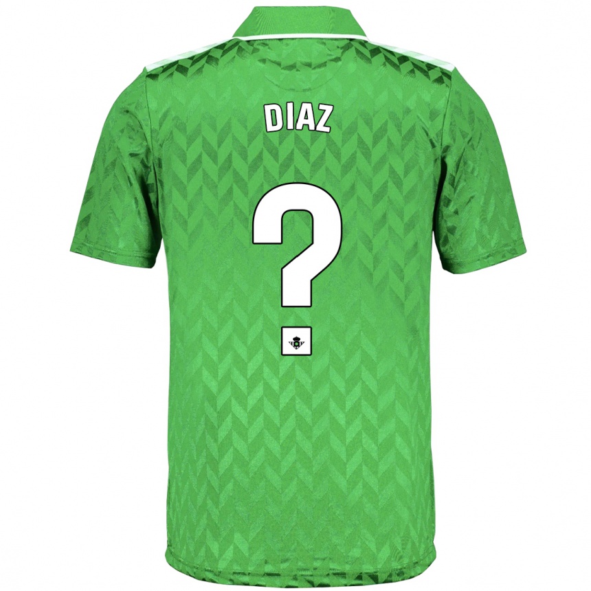 Hombre Fútbol Camiseta Ismael Díaz #0 Verde 2ª Equipación 2023/24 México