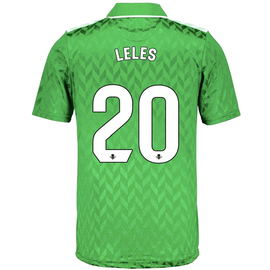 Hombre Fútbol Camiseta María De Los Ángeles Carrión Egido #20 Verde 2ª Equipación 2023/24 México