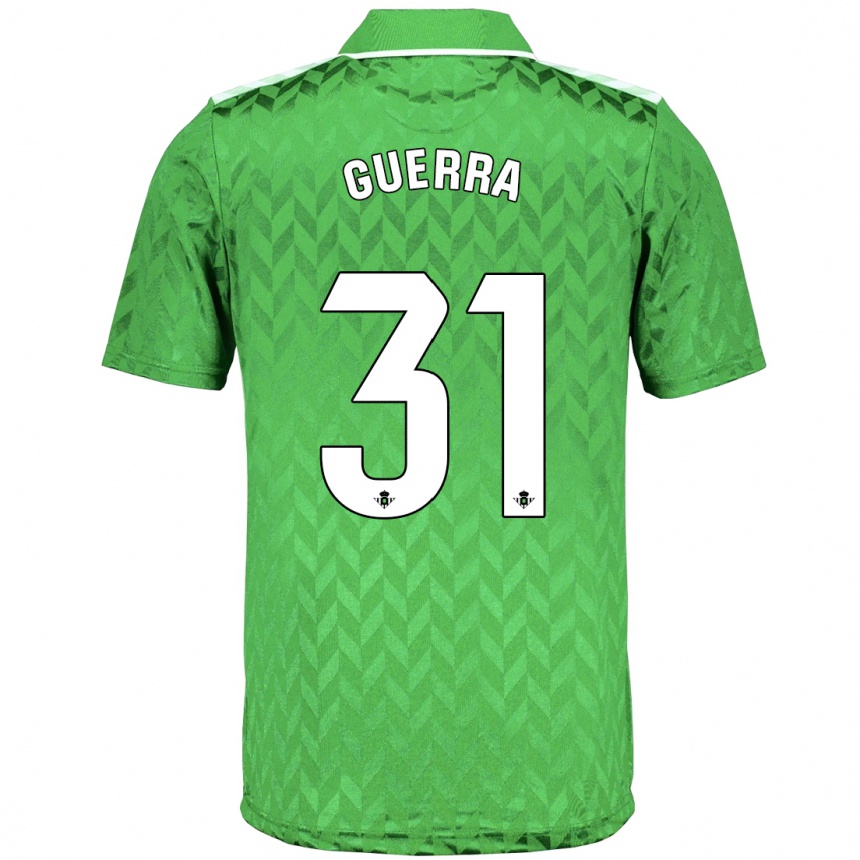 Hombre Fútbol Camiseta Ana Guerra Morcillo #31 Verde 2ª Equipación 2023/24 México
