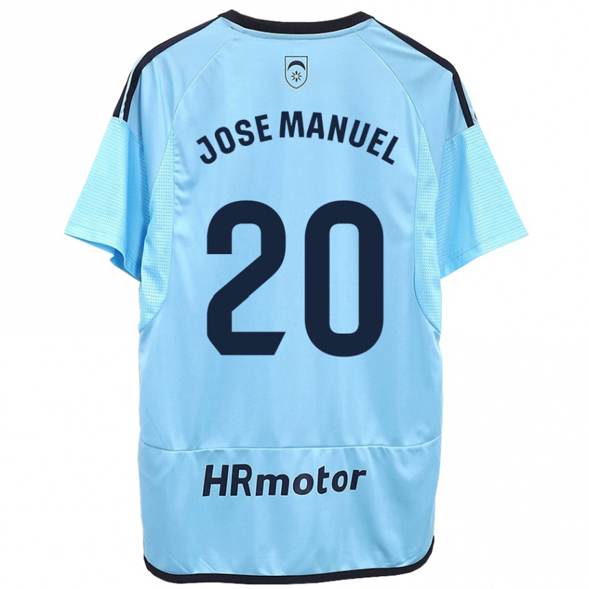 Hombre Fútbol Camiseta José Manuel Arnáiz #20 Azul 2ª Equipación 2023/24 México