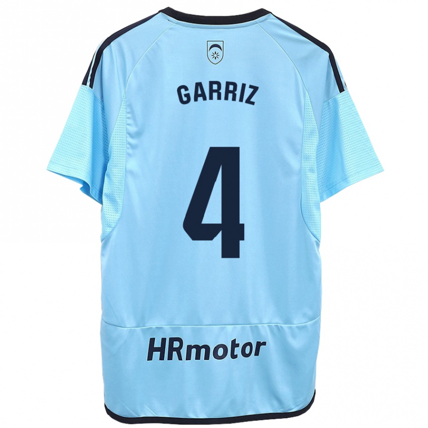 Hombre Fútbol Camiseta Ibaider Garriz #4 Azul 2ª Equipación 2023/24 México