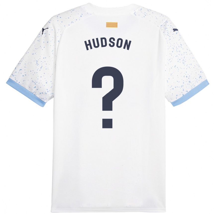 Hombre Fútbol Camiseta Hudson #0 Blanco 2ª Equipación 2023/24 México