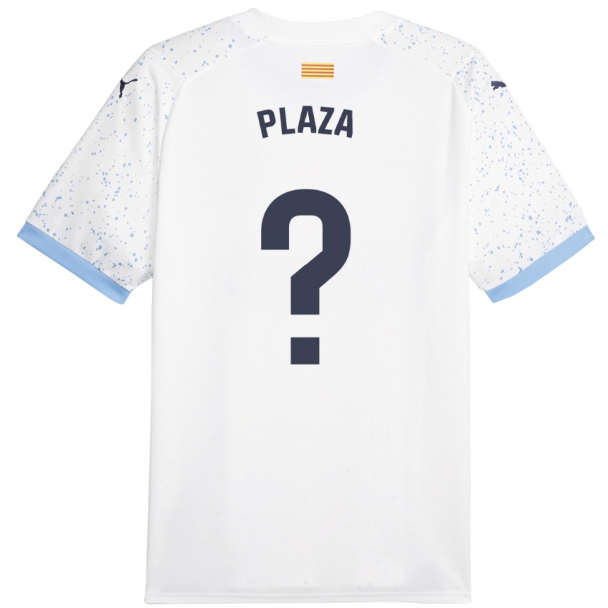 Hombre Fútbol Camiseta Nacho Plaza #0 Blanco 2ª Equipación 2023/24 México