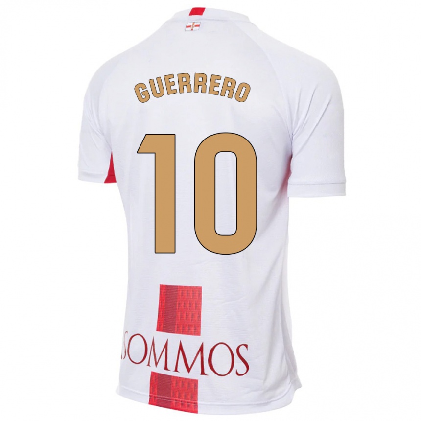 Hombre Fútbol Camiseta Fernando Guerrero #10 Blanco 2ª Equipación 2023/24 México