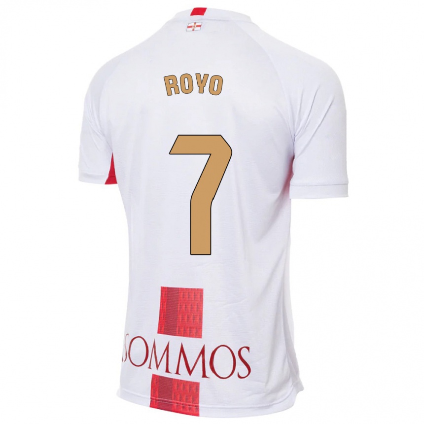 Hombre Fútbol Camiseta Laura Royo #7 Blanco 2ª Equipación 2023/24 México