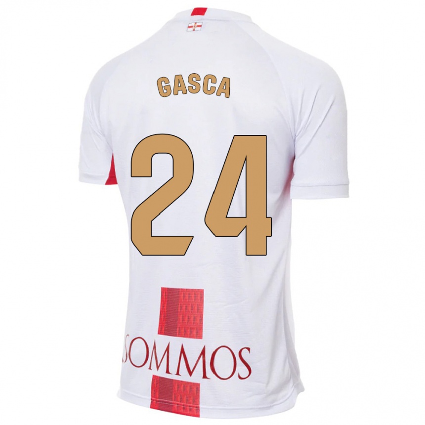 Hombre Fútbol Camiseta Verónica Gasca #24 Blanco 2ª Equipación 2023/24 México