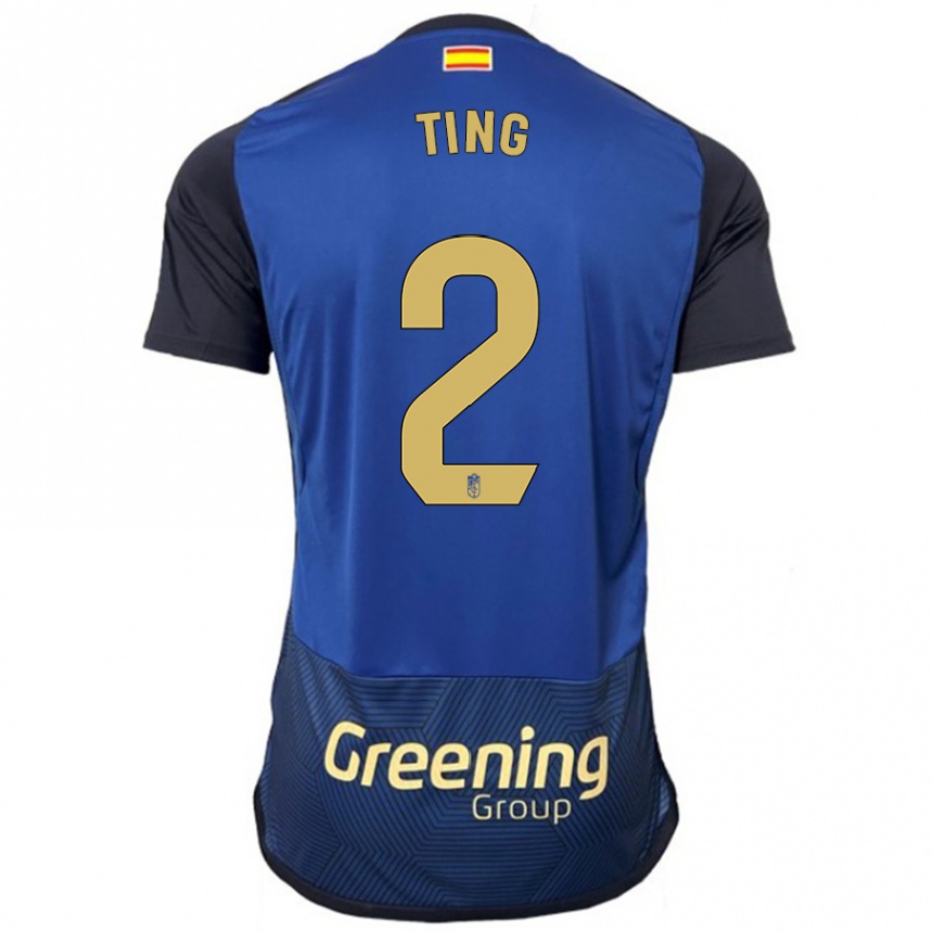 Hombre Fútbol Camiseta Xie Ting #2 Armada 2ª Equipación 2023/24 México