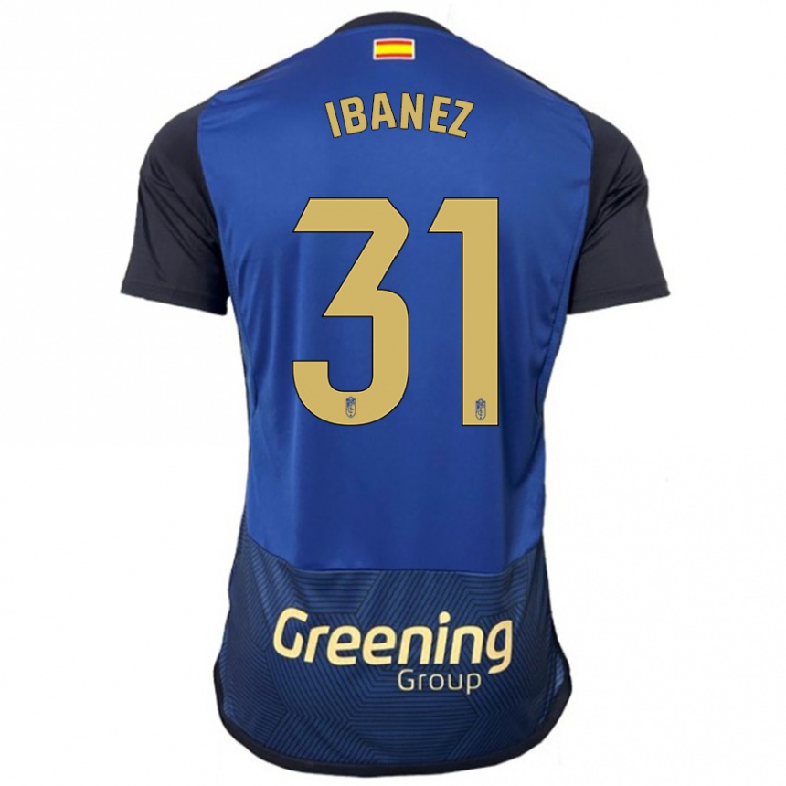 Hombre Fútbol Camiseta Alba Ibáñez #31 Armada 2ª Equipación 2023/24 México