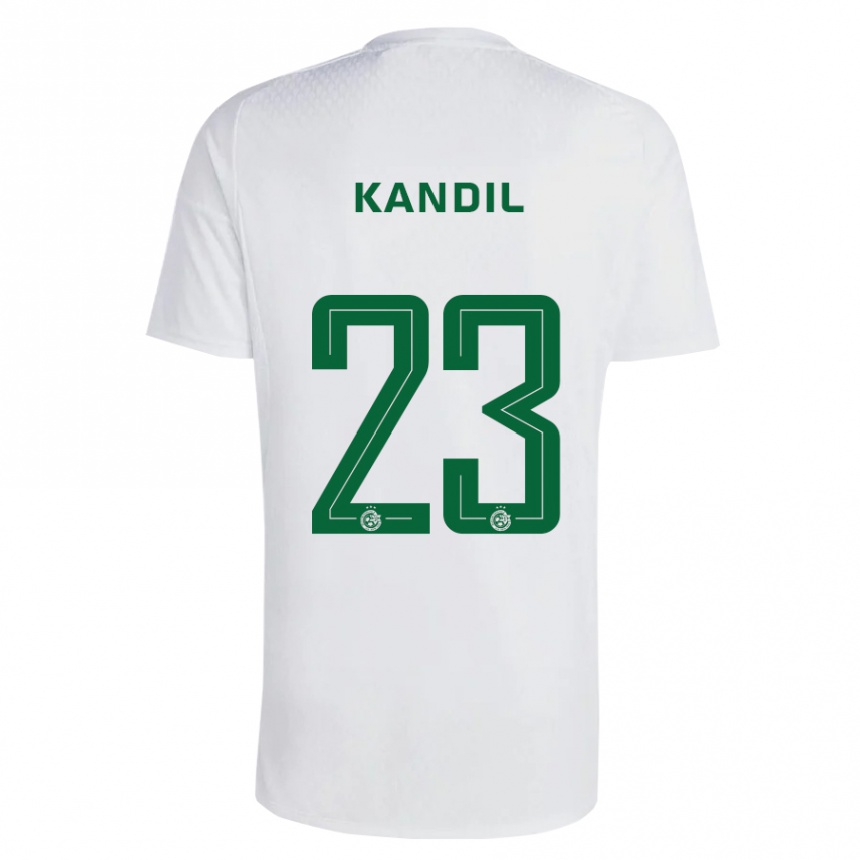 Hombre Fútbol Camiseta Maor Kandil #23 Verde Azul 2ª Equipación 2023/24 México