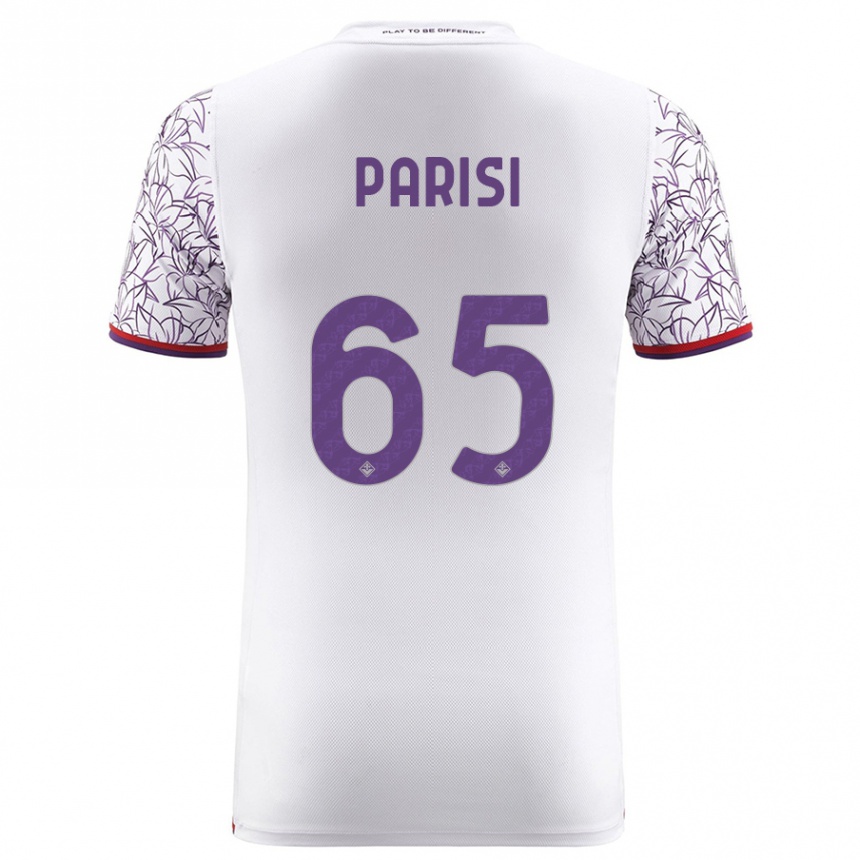 Hombre Fútbol Camiseta Fabiano Parisi #65 Blanco 2ª Equipación 2023/24 México