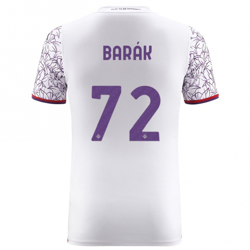 Hombre Fútbol Camiseta Antonin Barak #72 Blanco 2ª Equipación 2023/24 México