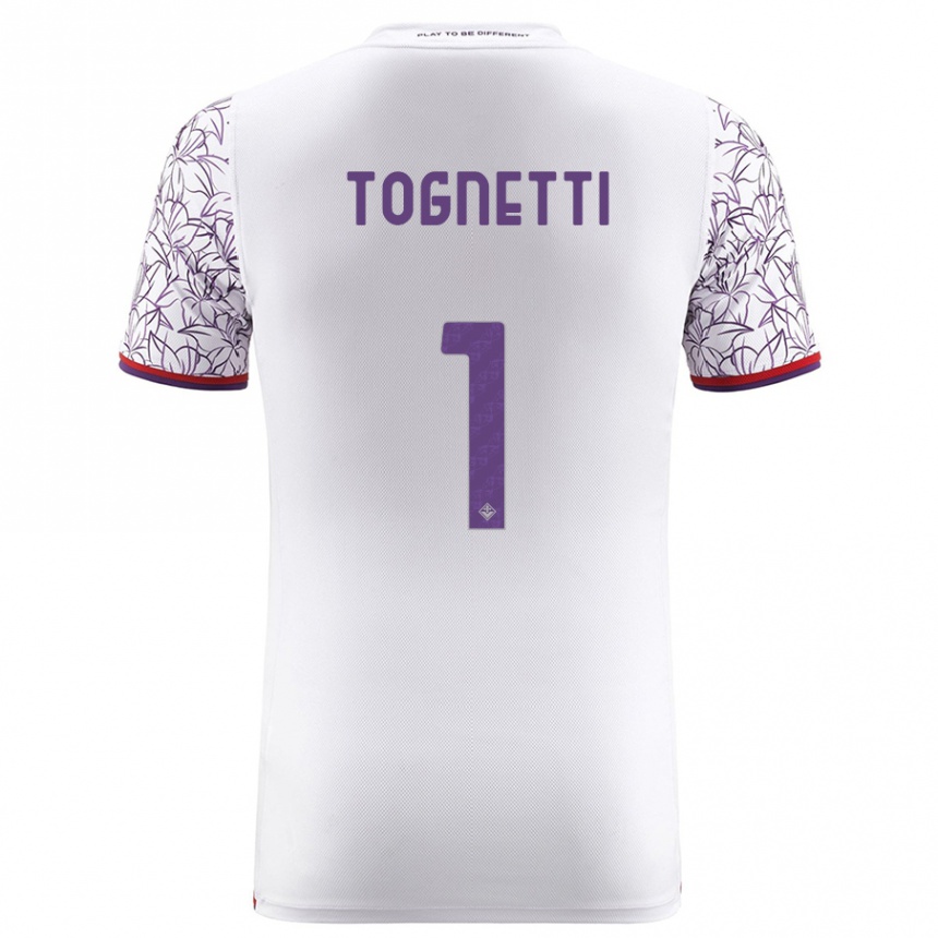 Hombre Fútbol Camiseta Laerte Tognetti #1 Blanco 2ª Equipación 2023/24 México