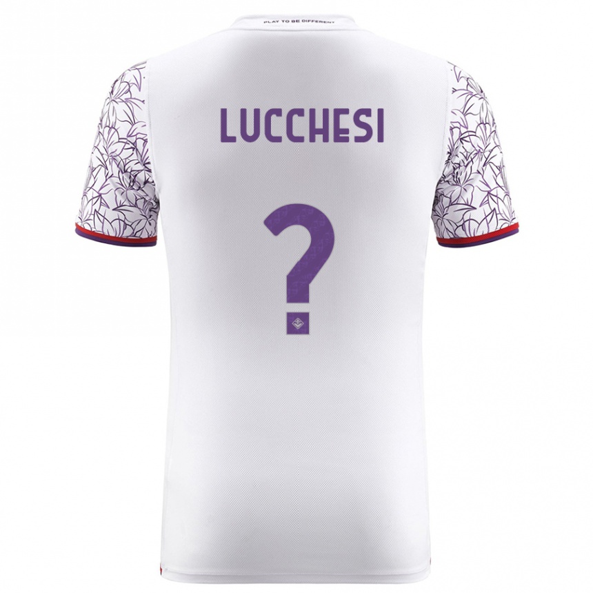 Hombre Fútbol Camiseta Andrea Lucchesi #0 Blanco 2ª Equipación 2023/24 México