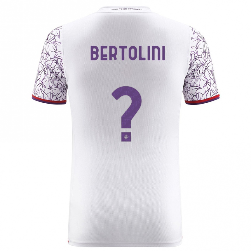 Hombre Fútbol Camiseta Gabriele Bertolini #0 Blanco 2ª Equipación 2023/24 México