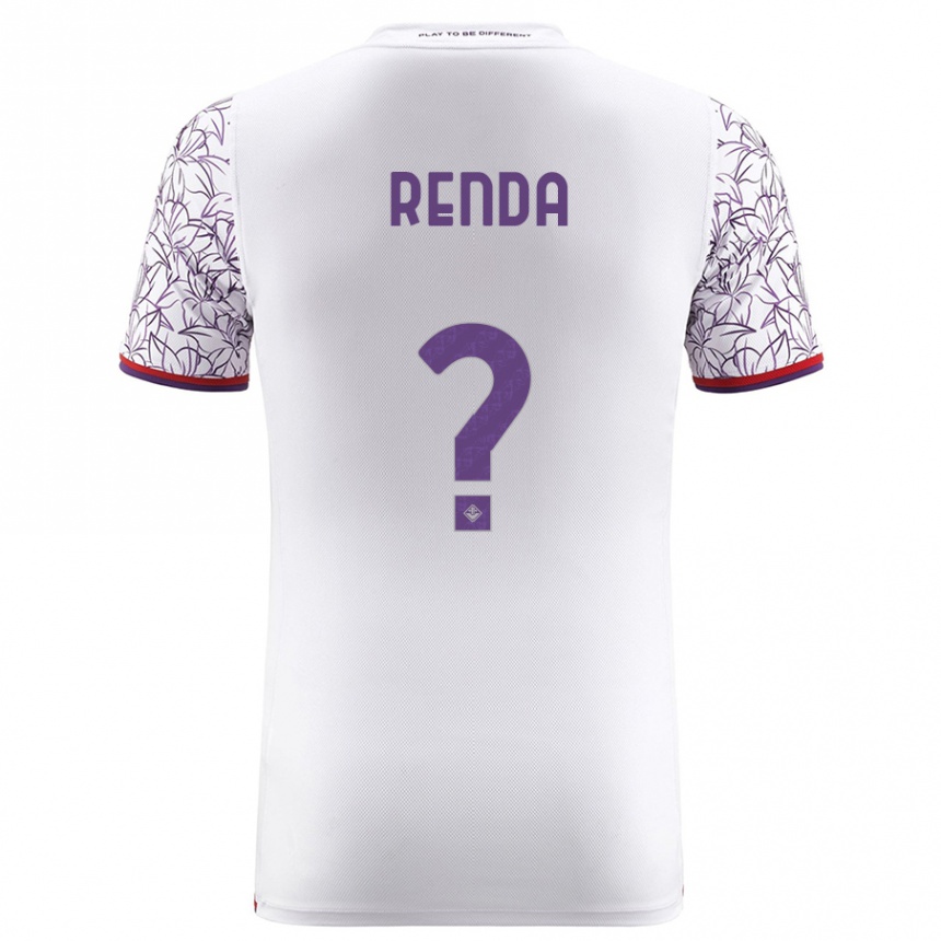 Hombre Fútbol Camiseta Thomas Renda #0 Blanco 2ª Equipación 2023/24 México