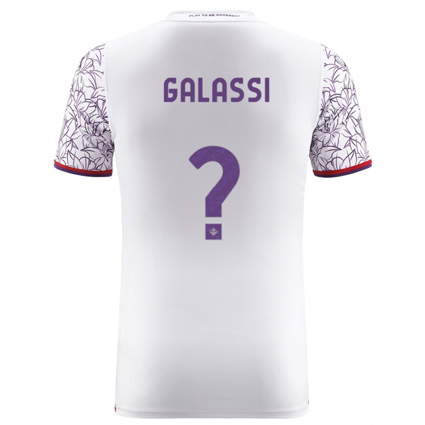 Hombre Fútbol Camiseta Andrea Galassi #0 Blanco 2ª Equipación 2023/24 México