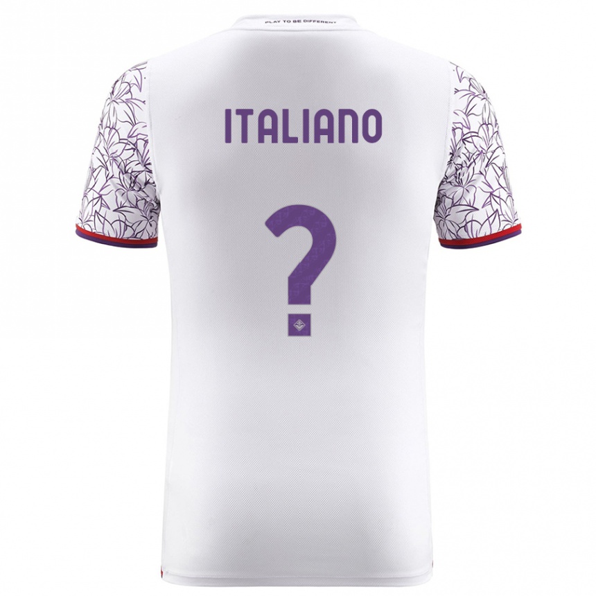 Hombre Fútbol Camiseta Riccardo Italiano #0 Blanco 2ª Equipación 2023/24 México