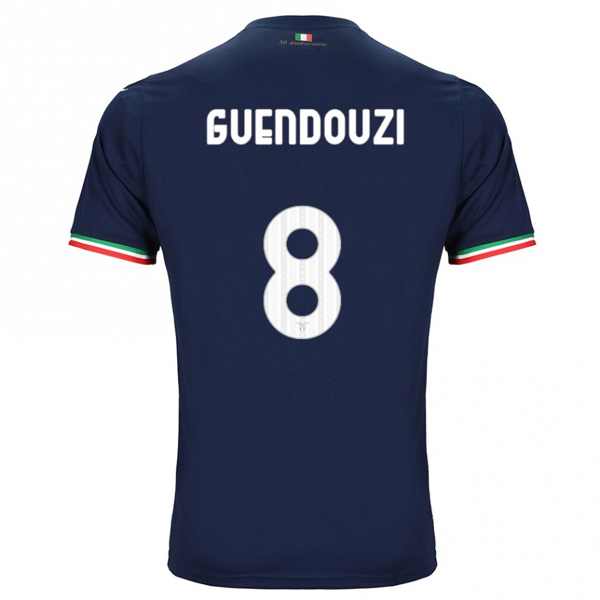 Hombre Fútbol Camiseta Matteo Guendouzi #8 Armada 2ª Equipación 2023/24 México