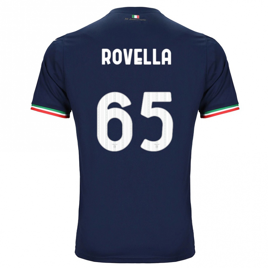 Hombre Fútbol Camiseta Nicolo Rovella #65 Armada 2ª Equipación 2023/24 México