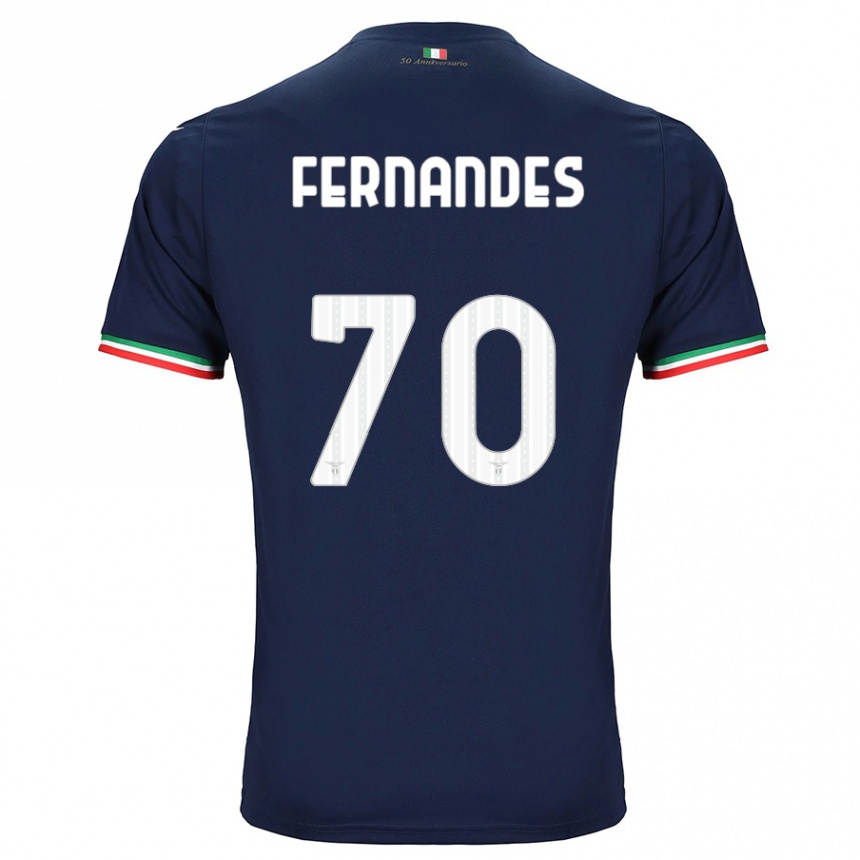 Hombre Fútbol Camiseta Saná Fernandes #70 Armada 2ª Equipación 2023/24 México