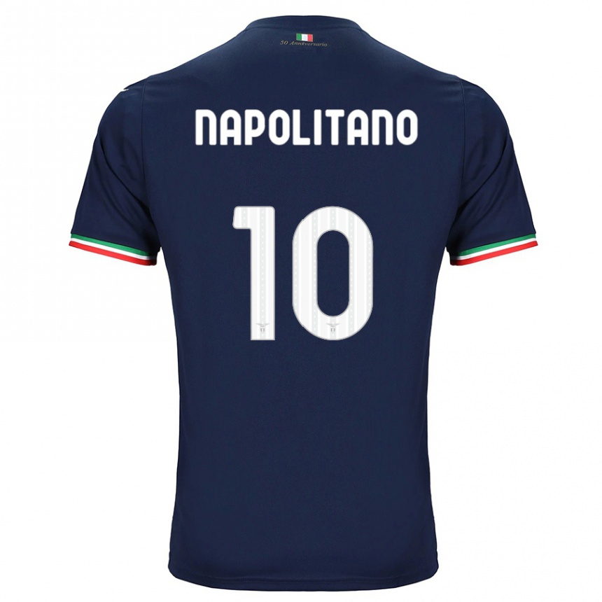 Hombre Fútbol Camiseta Luca Napolitano #10 Armada 2ª Equipación 2023/24 México